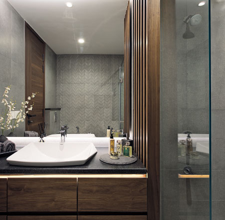 Washroom-premium apartments in gurgaon